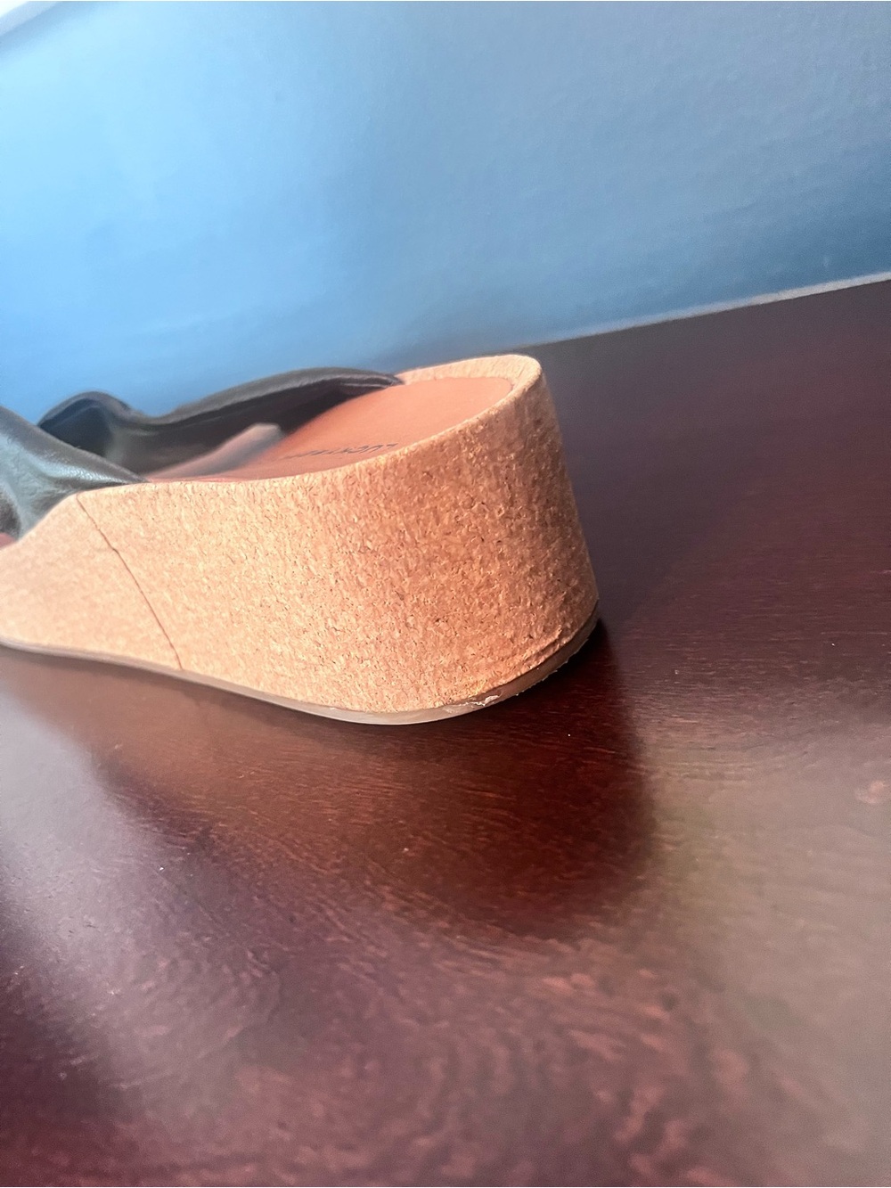 Lucky Brand Lellina Platform Thong Sandals Excellent Condition - Picture 7 of 16